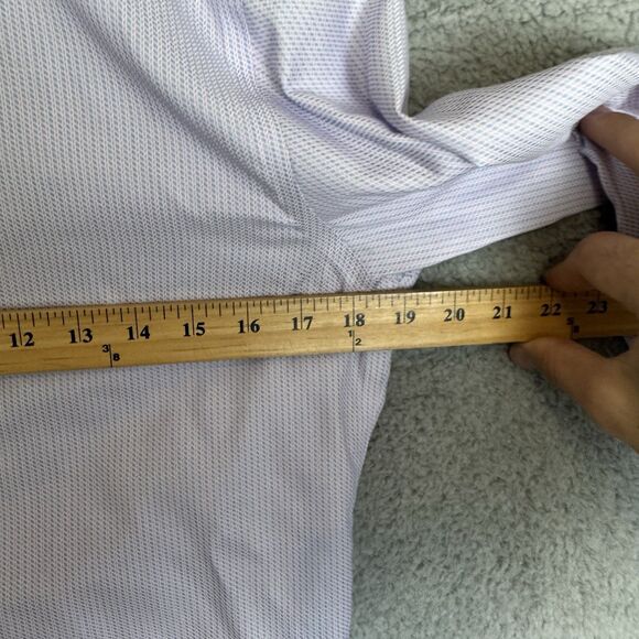 Twillory Shirt Men's S 14.5 32-33 Blue Red Button Up Long Sleeve - Picture 6 of 9